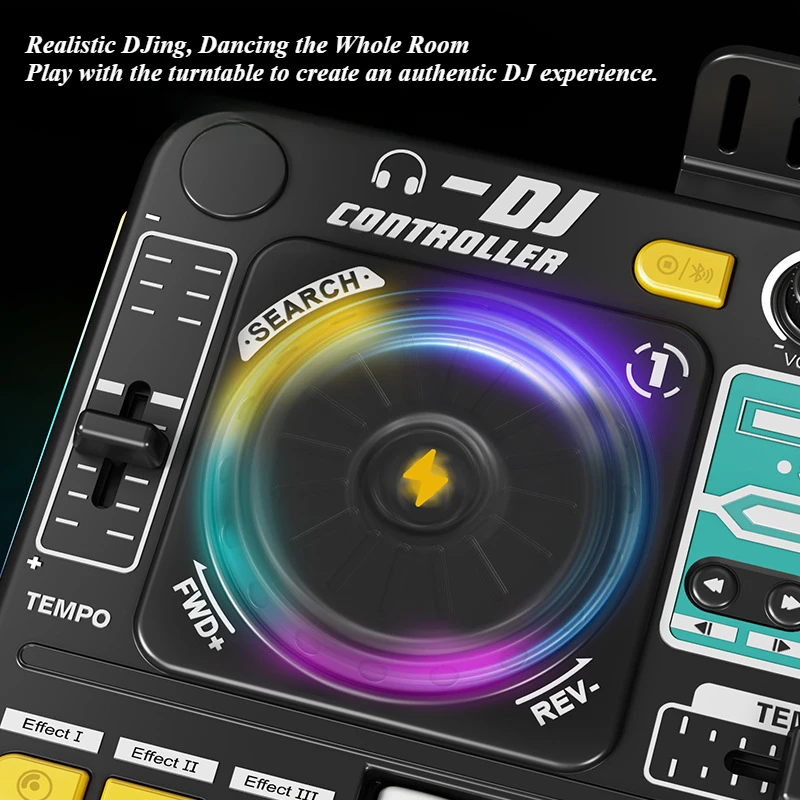 Kid DJ Mixer with Microphone E - Musical Instruments Names recension och pris