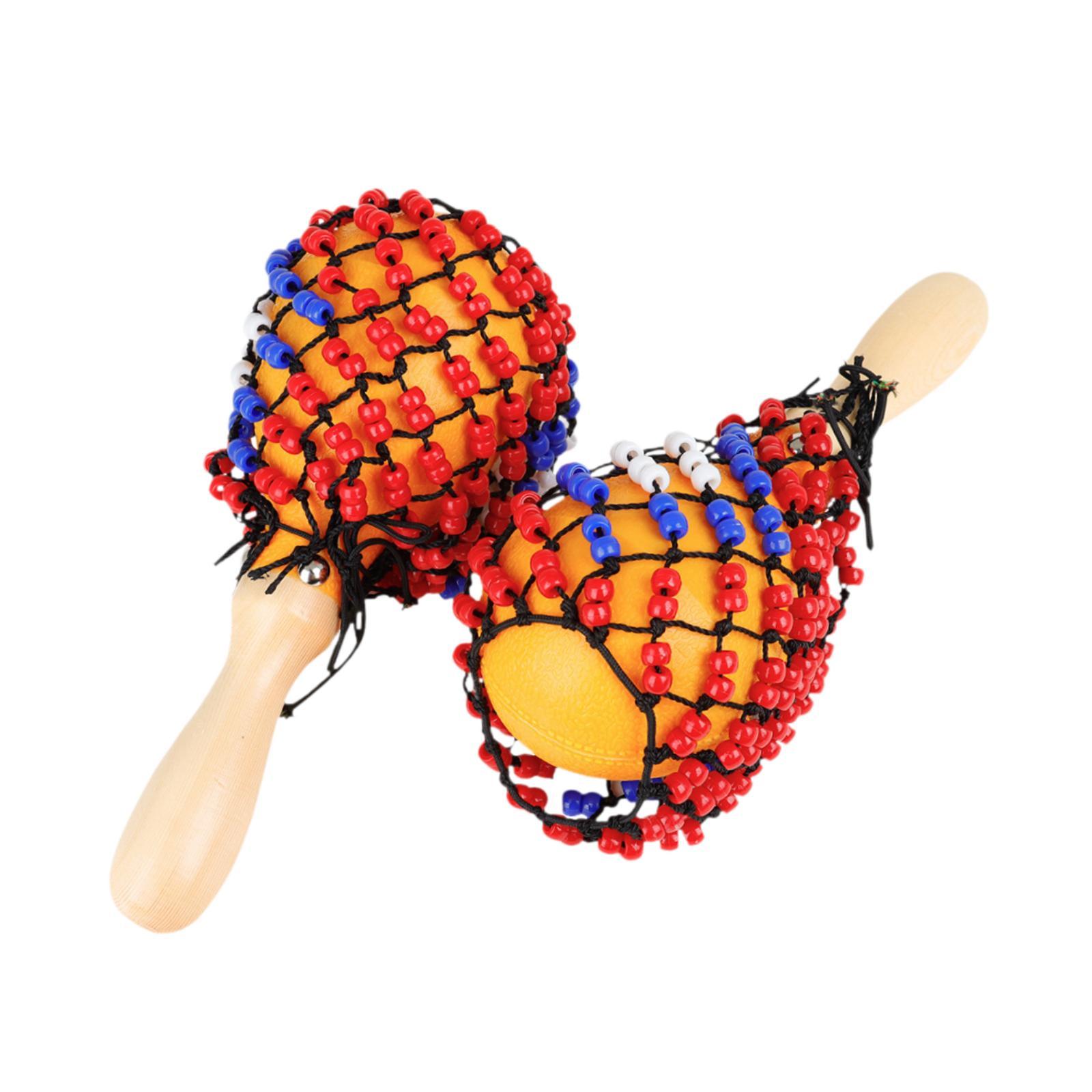 2x Wooden Maracas Sand Hammers - Musical Instrument Net recension och pris