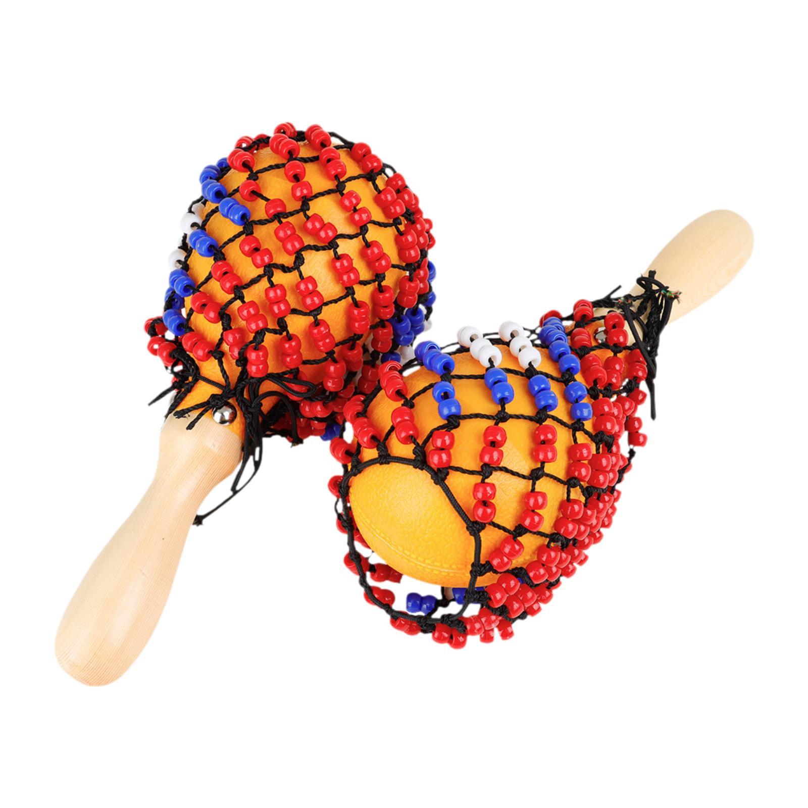 2x Wooden Maracas Sand Hammers - Musical Instrument Net recension och pris